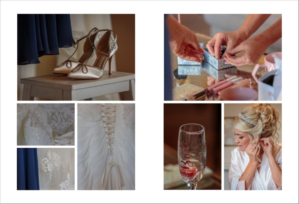 ashfield house wedding storybook album from graphistudio