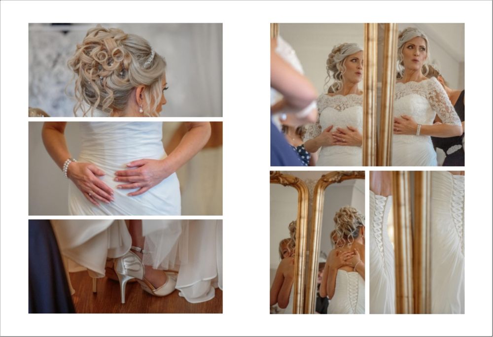 ashfield house Italian hand made wedding album