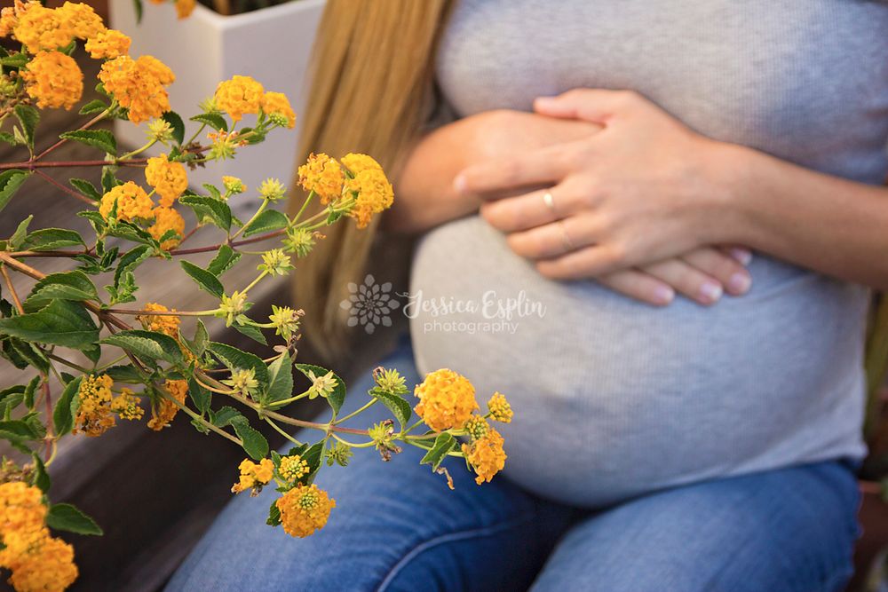 maternity floral photos utah county