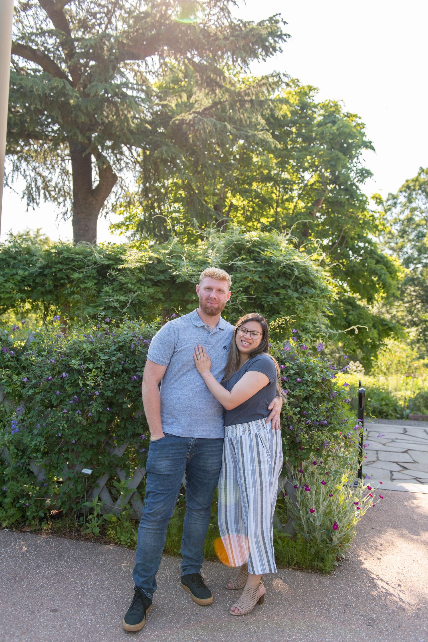 Bright Botanical Engagement - Kayla Cayemitte Photography | Philadelphia Wedding Photographer