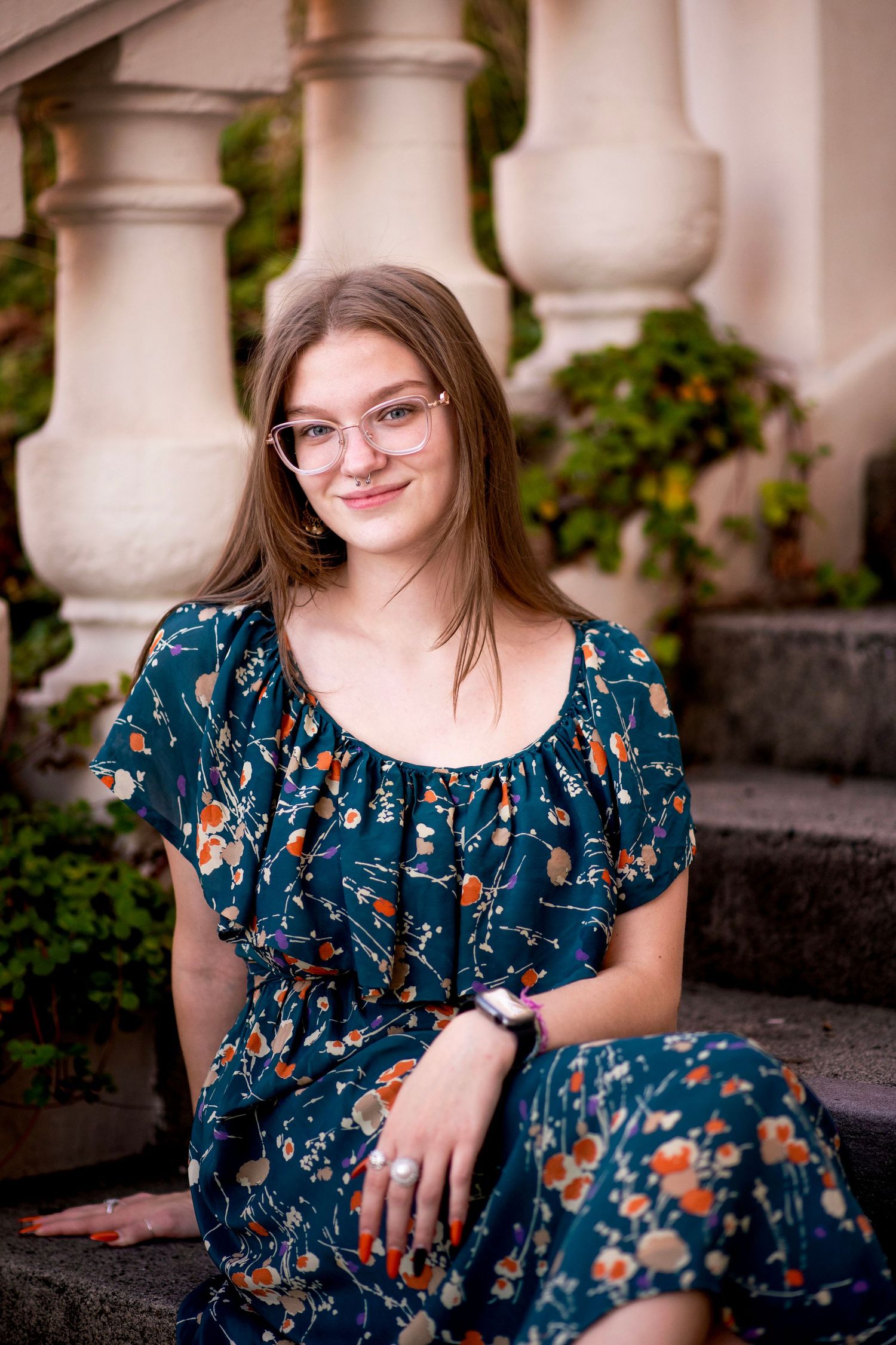 Downtown , Senior portraits , Tacoma , Washington , Kristina Marie Photography , Spanish Stairs