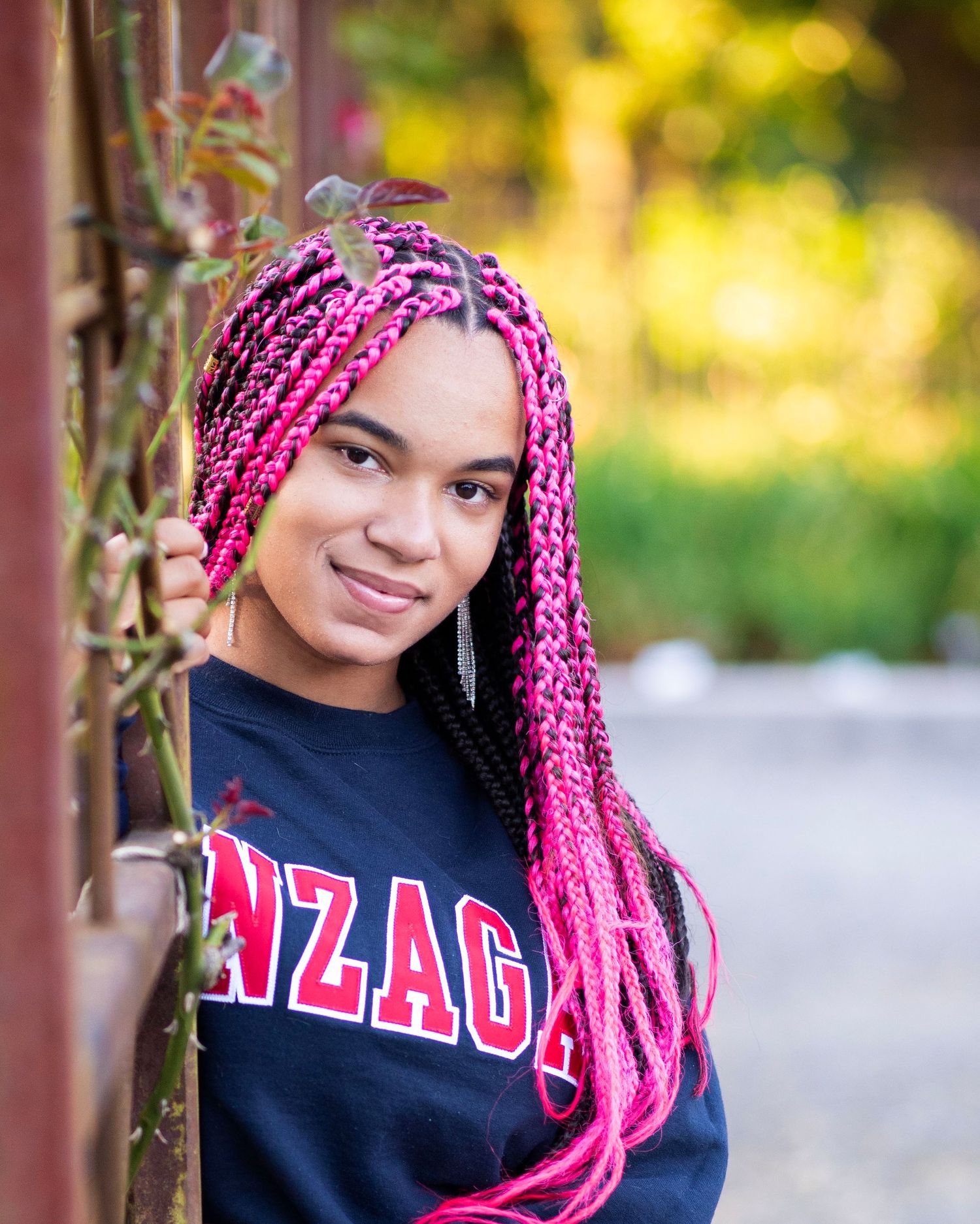 SeaTac Botanical Garden , Senior portraits , Tacoma , Washington , Kristina Marie Photography