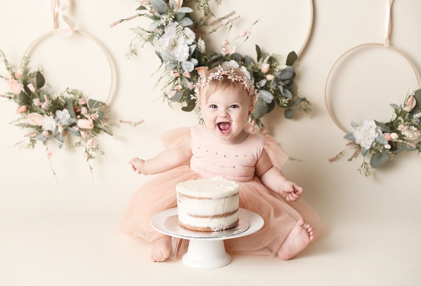 Vintage styled birthday session