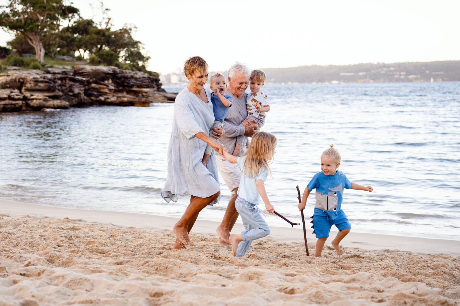 family photoshoot in Balmoral Beach, Mosman