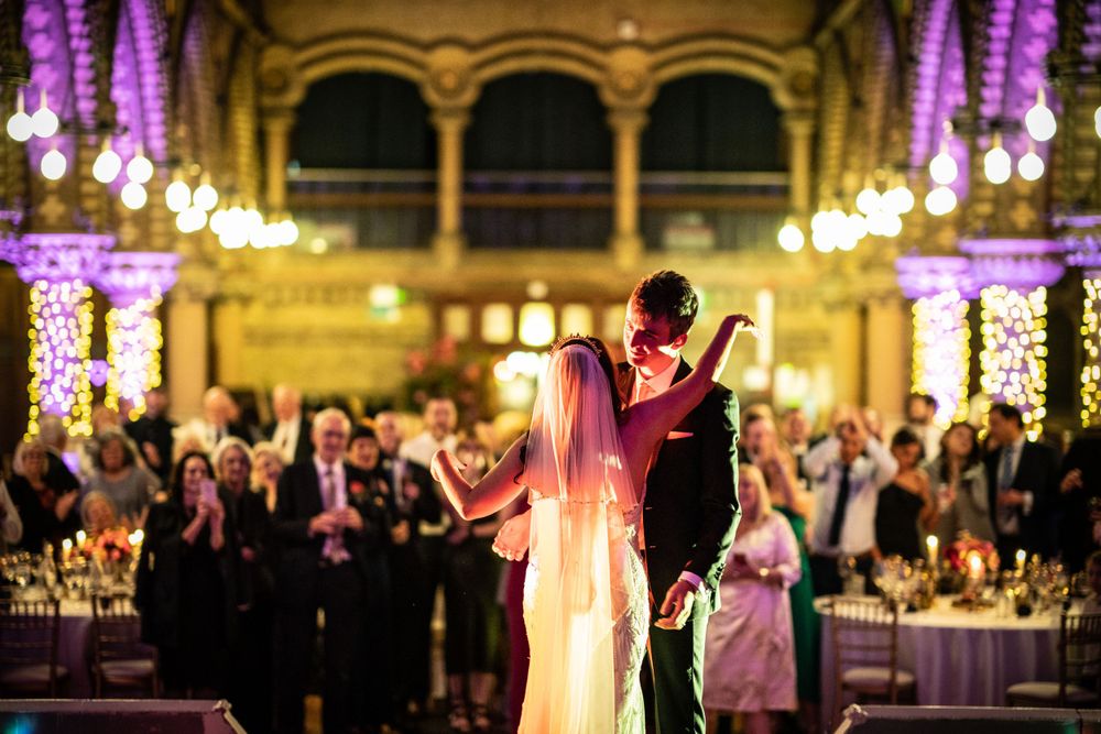 wedding first dance at st stephens hampstead