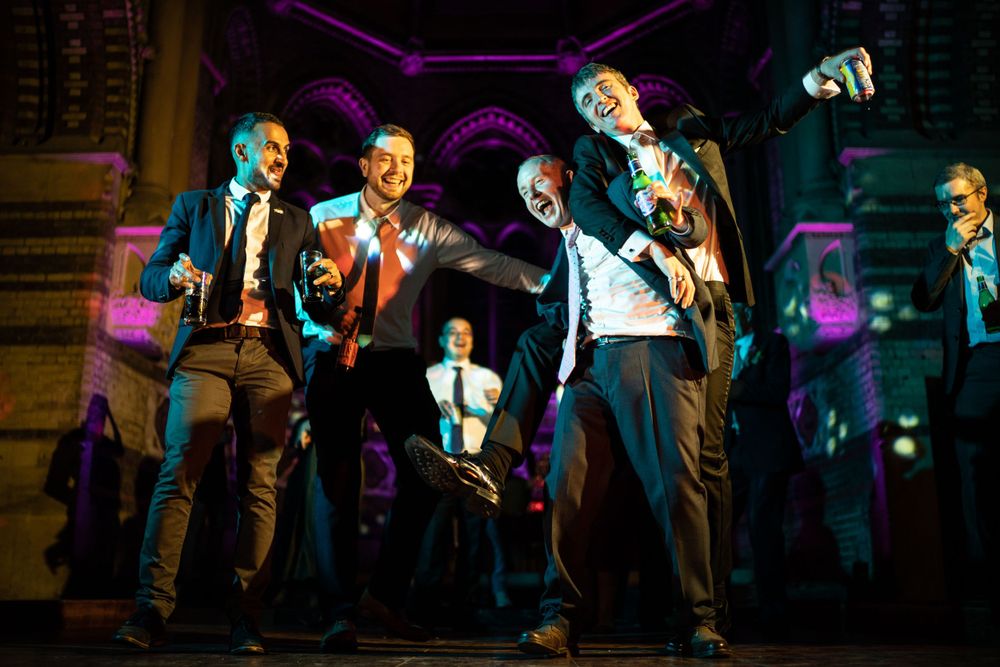wedding dancing at st stephens hampstead
