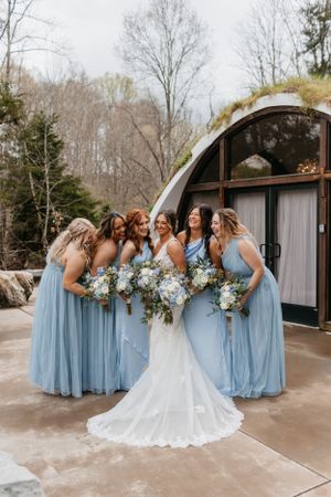 Bridesmaid Wedding Portrait