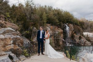 Outdoor Wedding Portrait