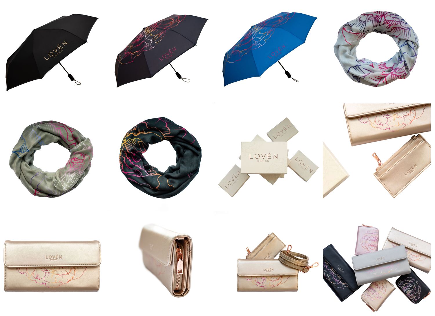 Loven design tootefoto valgel taustal