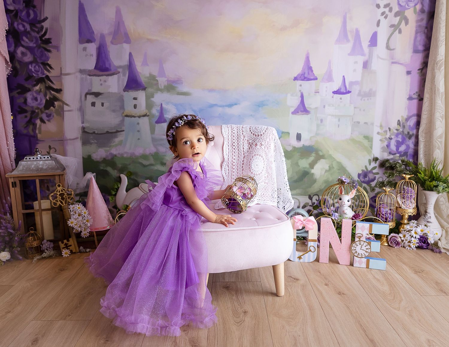 detres photography en ponce escenario de princesa en colores violetas fotografa en ponce