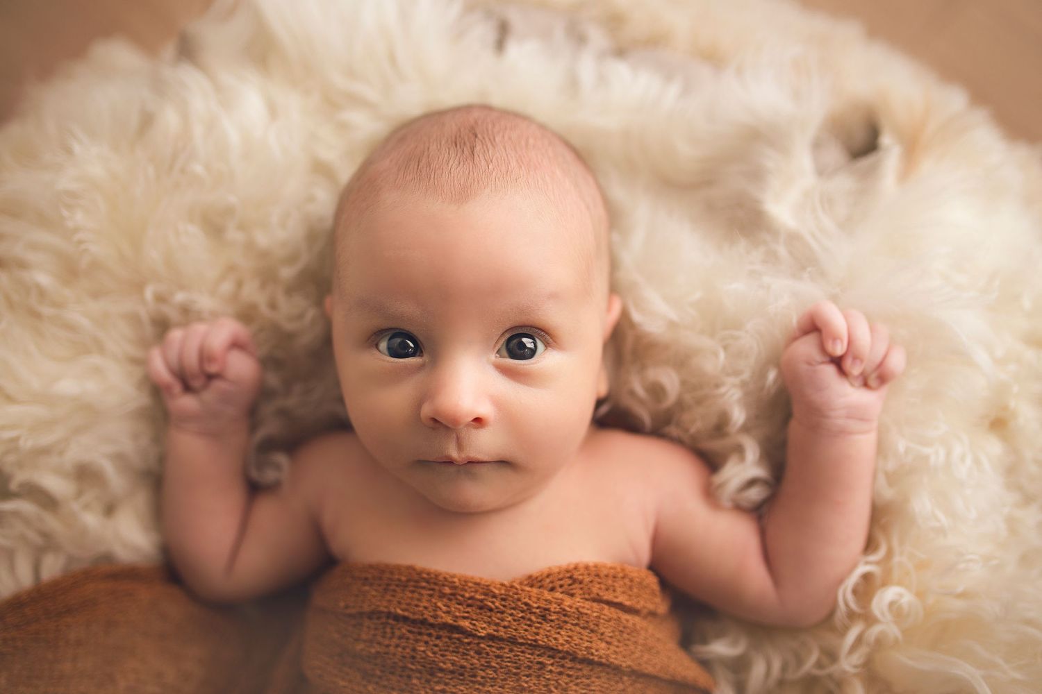 wide eye baby boy one month old puerto rico photographer