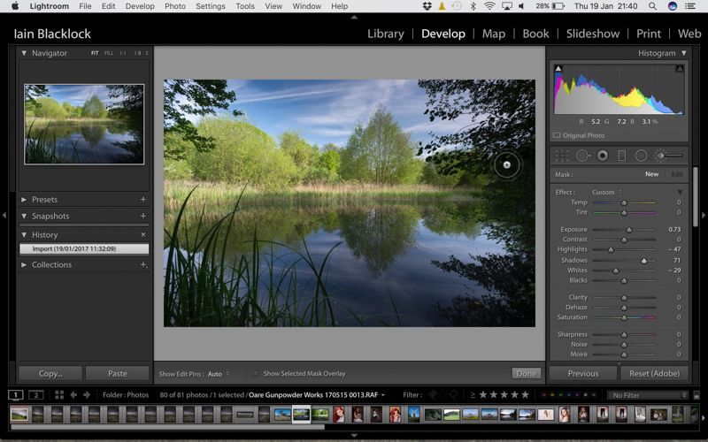Lightroom Tutorial session pricing