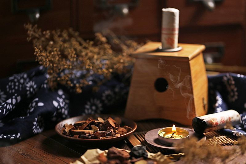 Moxa therapie