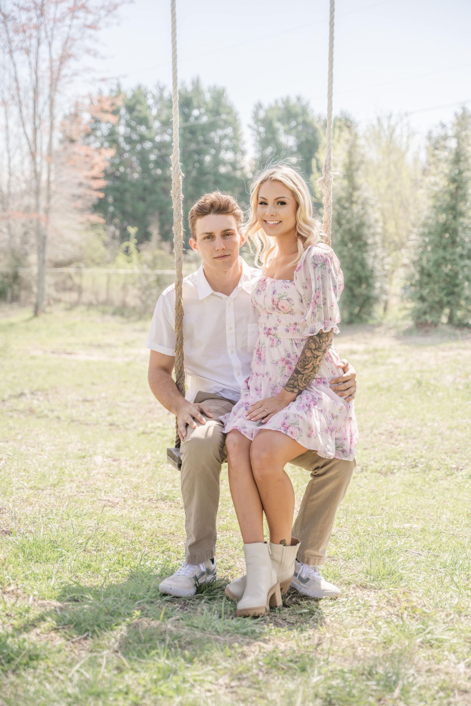 Dewberry Farm Photoshoot Tulip Mini Session Triad Greensboro, NC