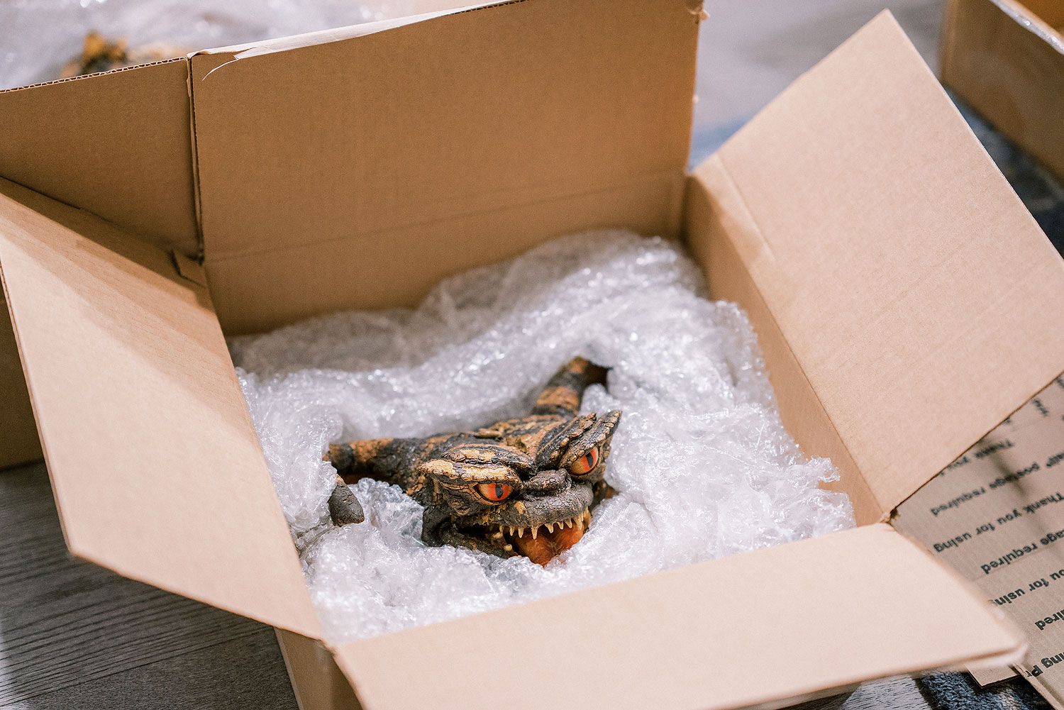 Headless Gremlin movie prop