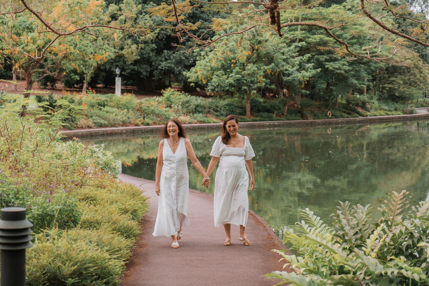 botanic gardens family photoshoot