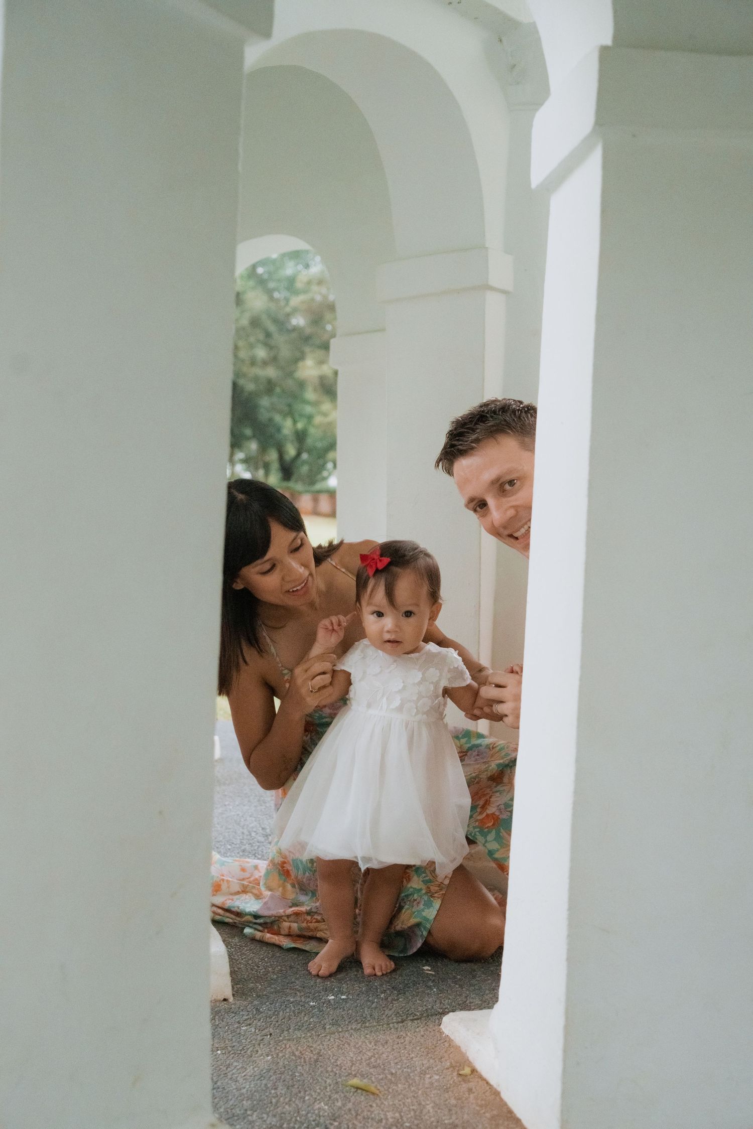 fort canning family photoshoot