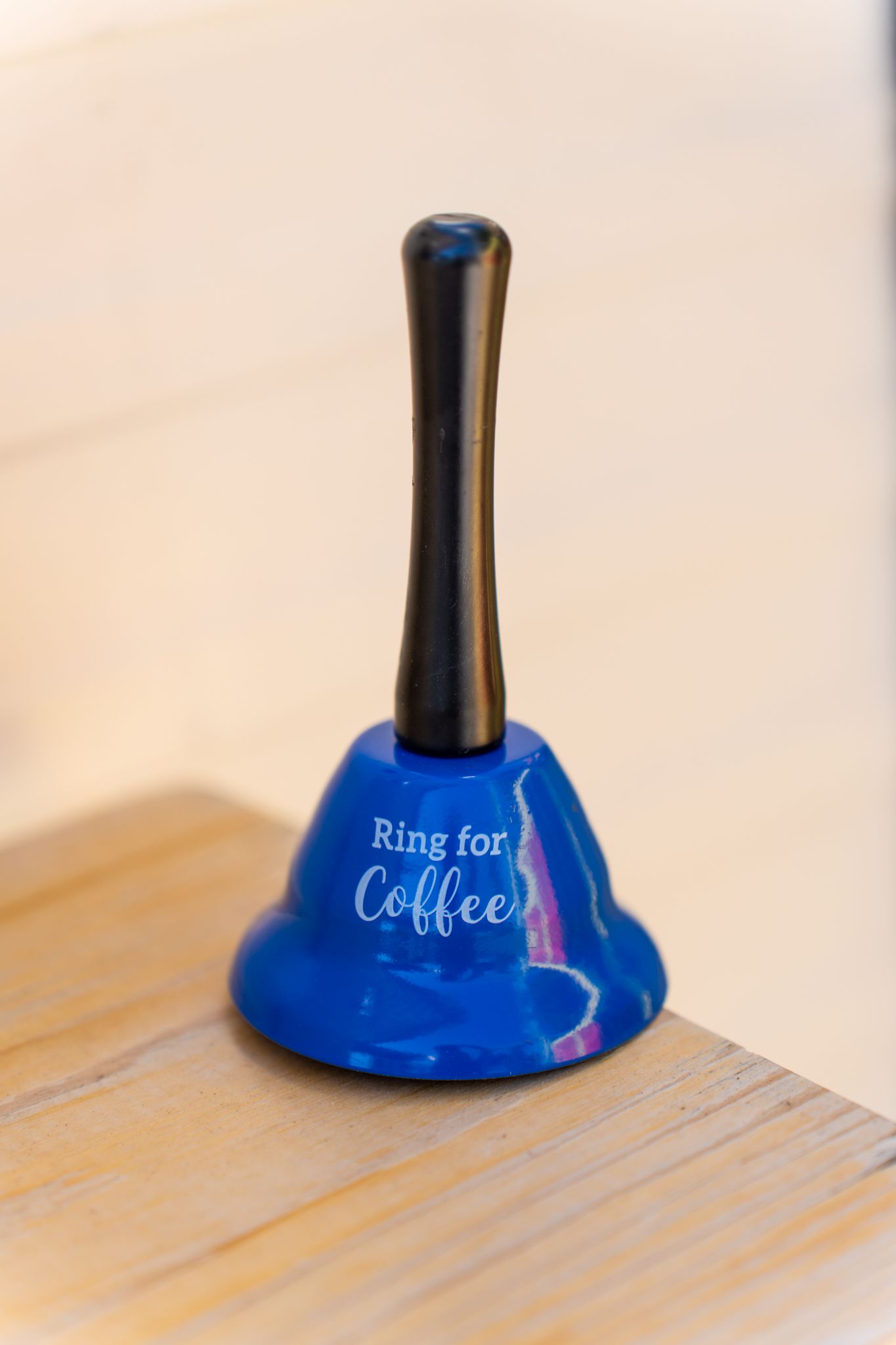 blue ring for coffee bell