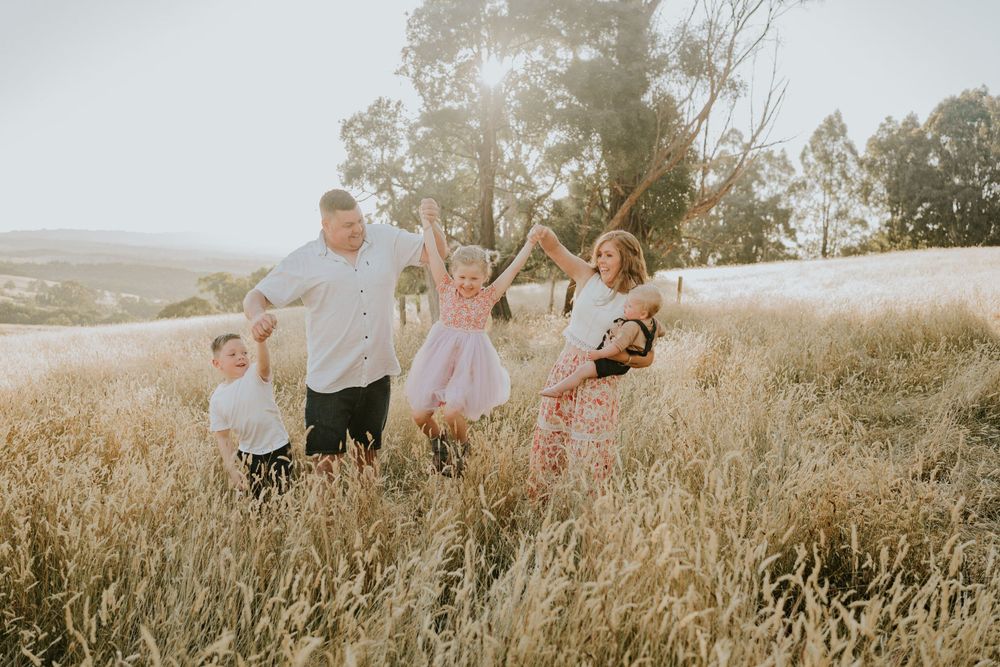 Family photography, Yarra Valley