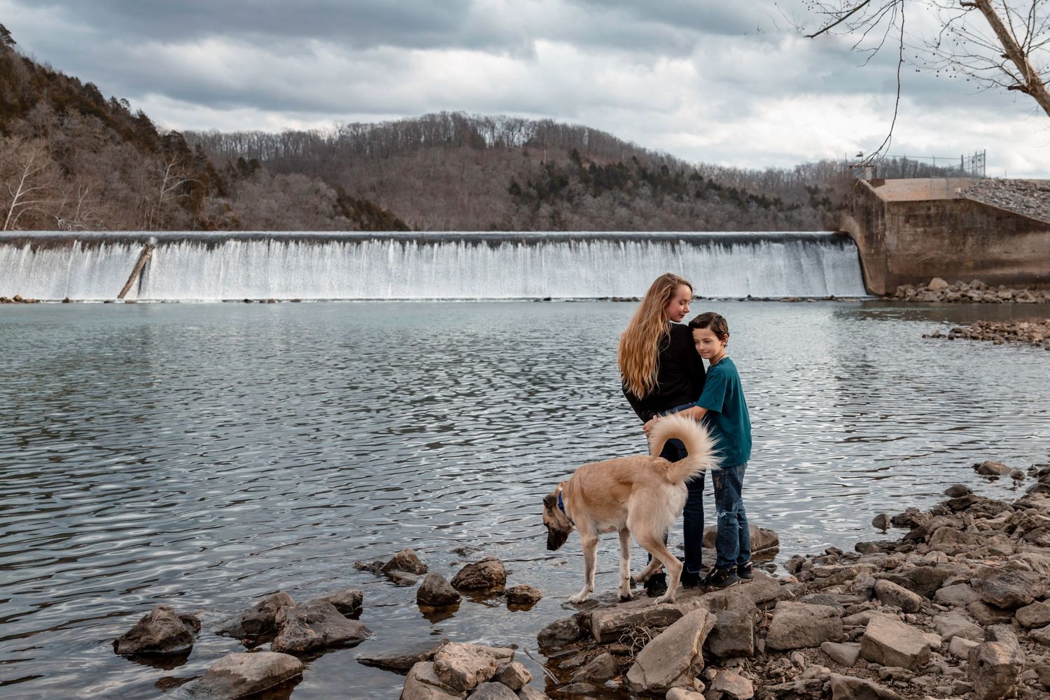 Portrait at Tunnel Dam — natural environment — Laura Simpson