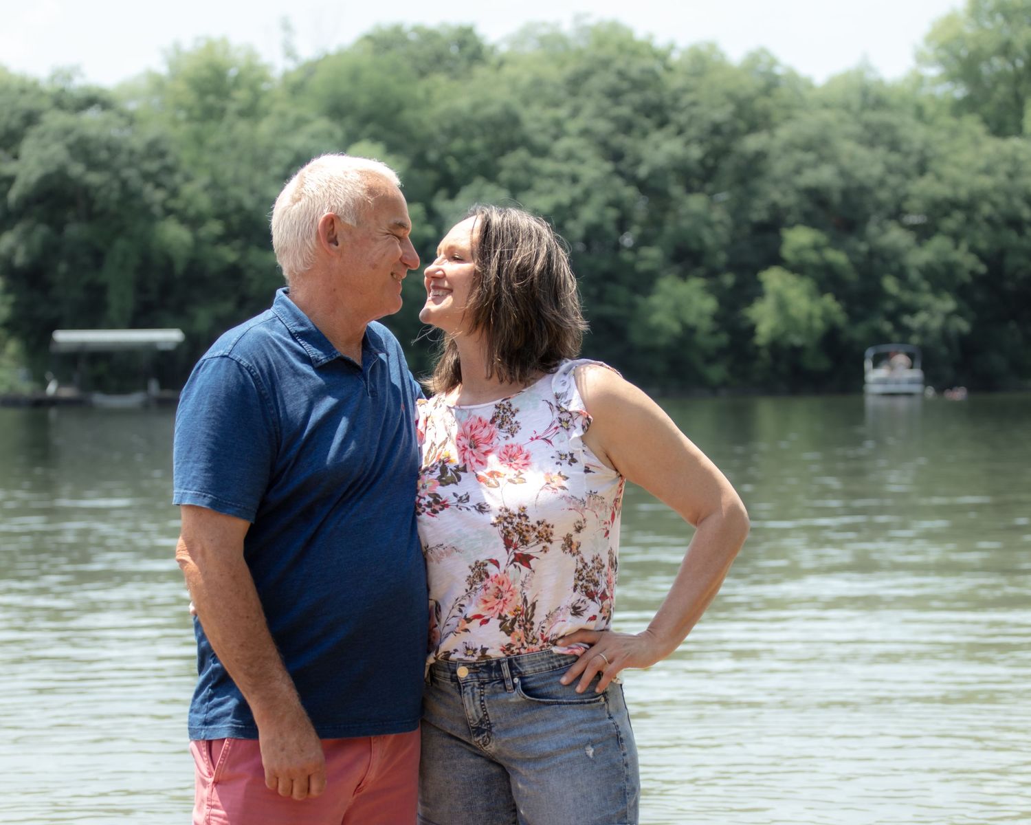 Lifestyle vacation portrait in Ozarks setting — Laura Simpson