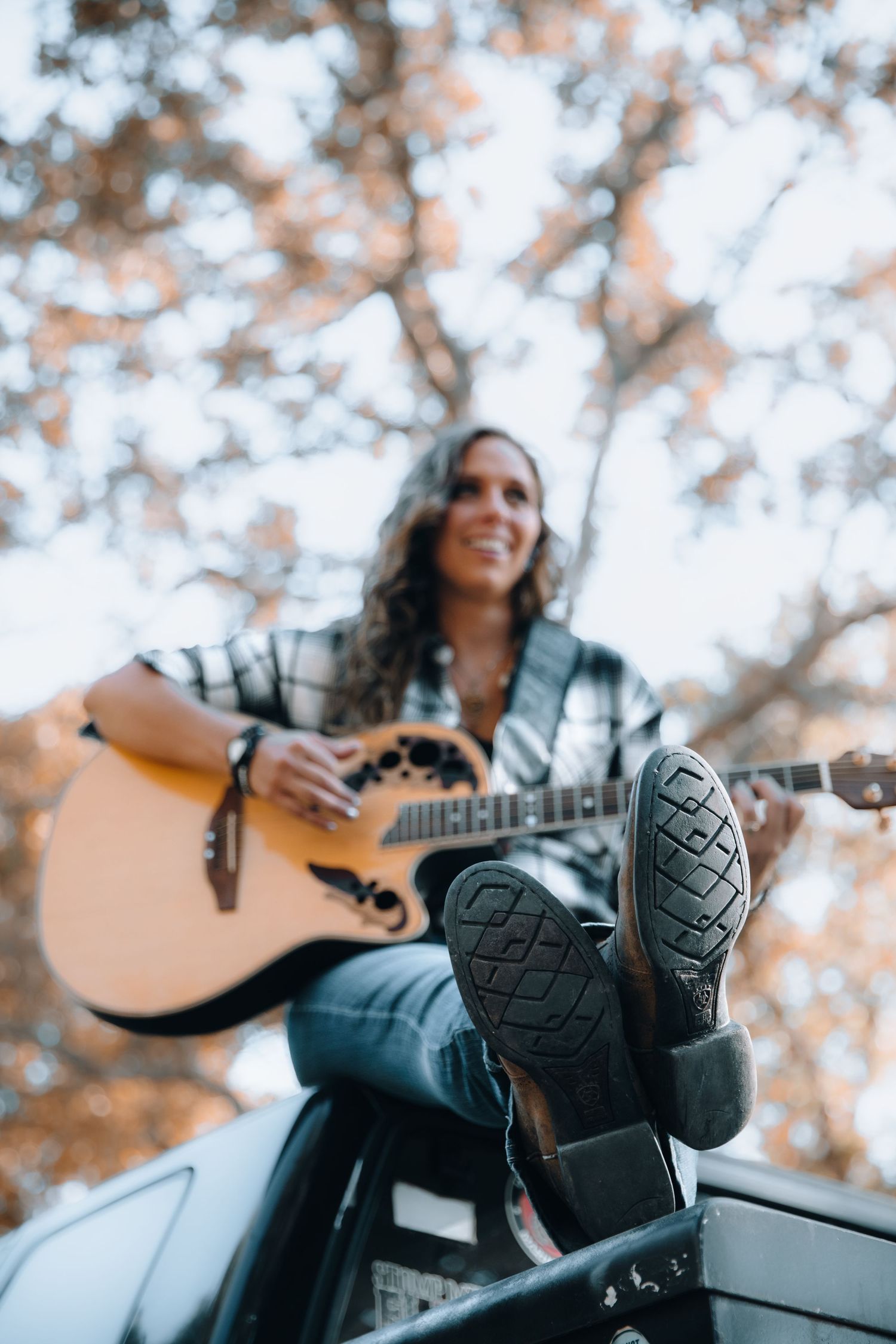 Editorial headshot outdoors — Alton, MO — Laura Simpson