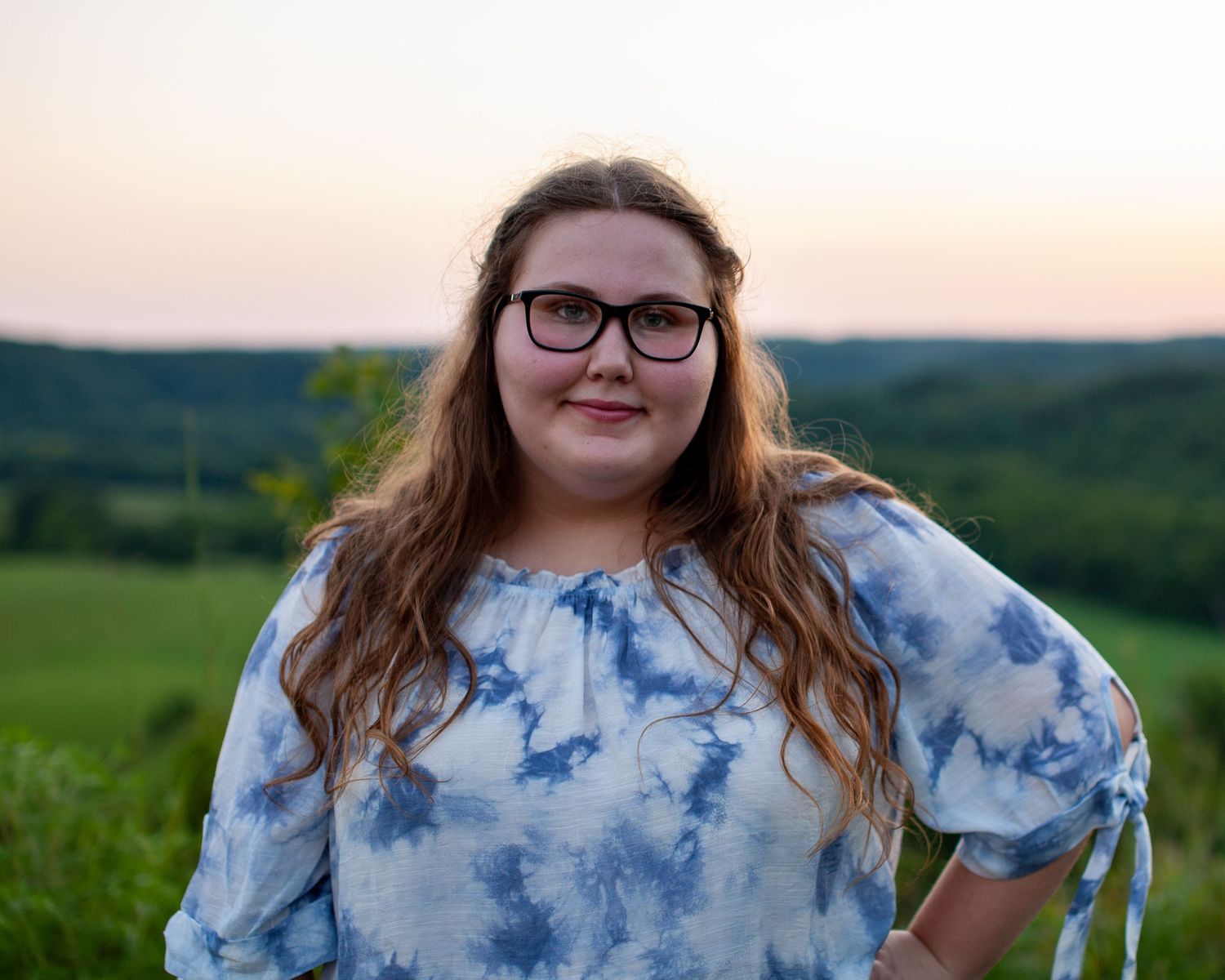 Graduate portrait in natural light — Alton/Eminence MO — Laura Simpson