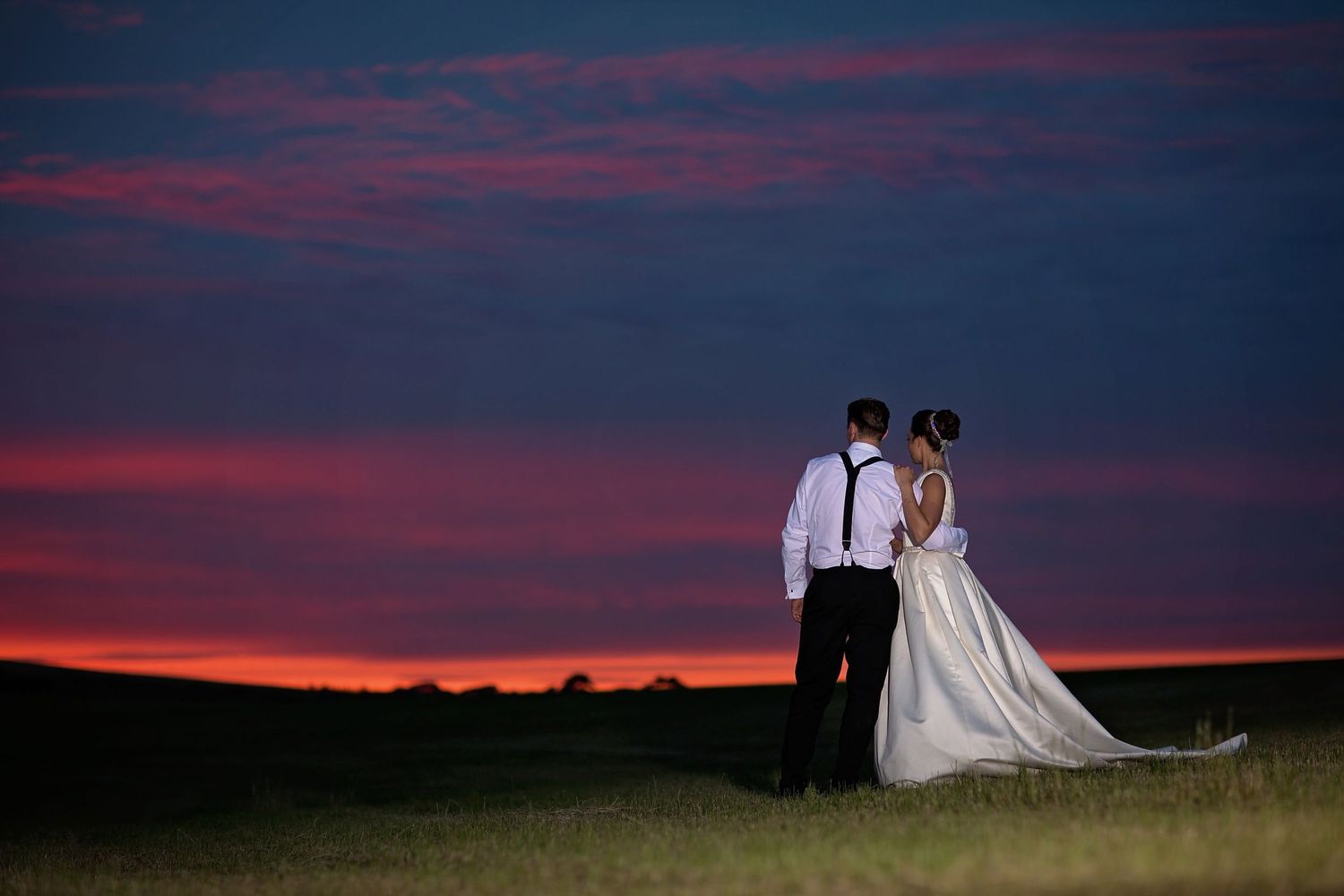 Rose Dew Farm at Sunset