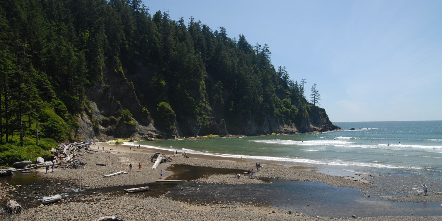 Short Sand Beach at Manzanita in Oregon
