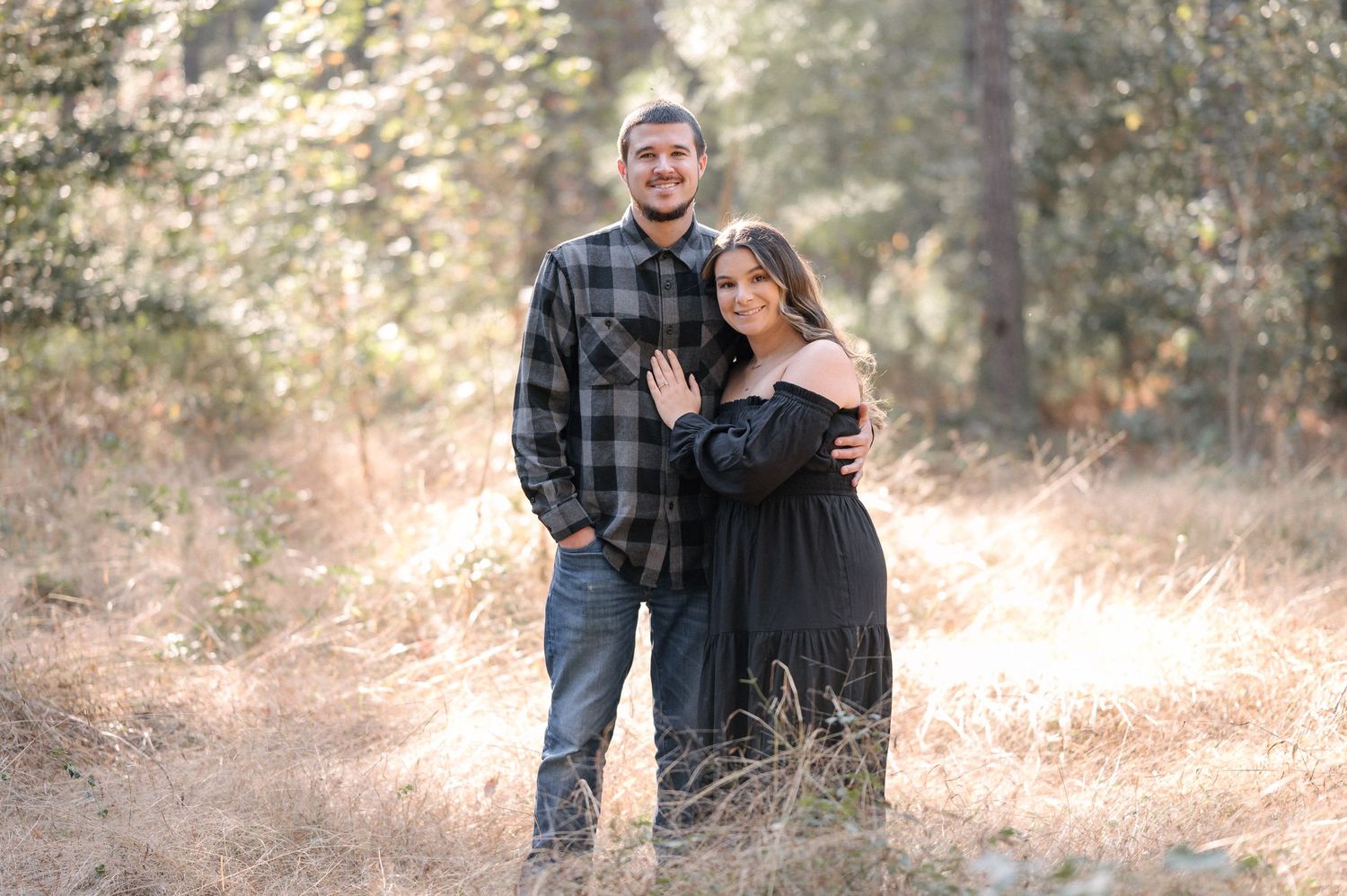 Redden Delaware fall engagement photo session at Redden State forest, Georgetown Delaware, engagement photographer