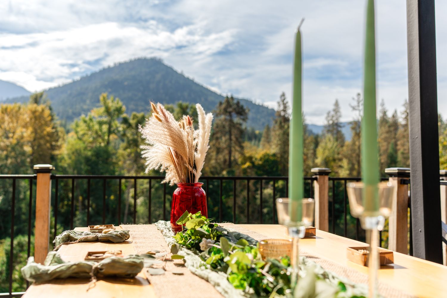 reception by the Applegate River