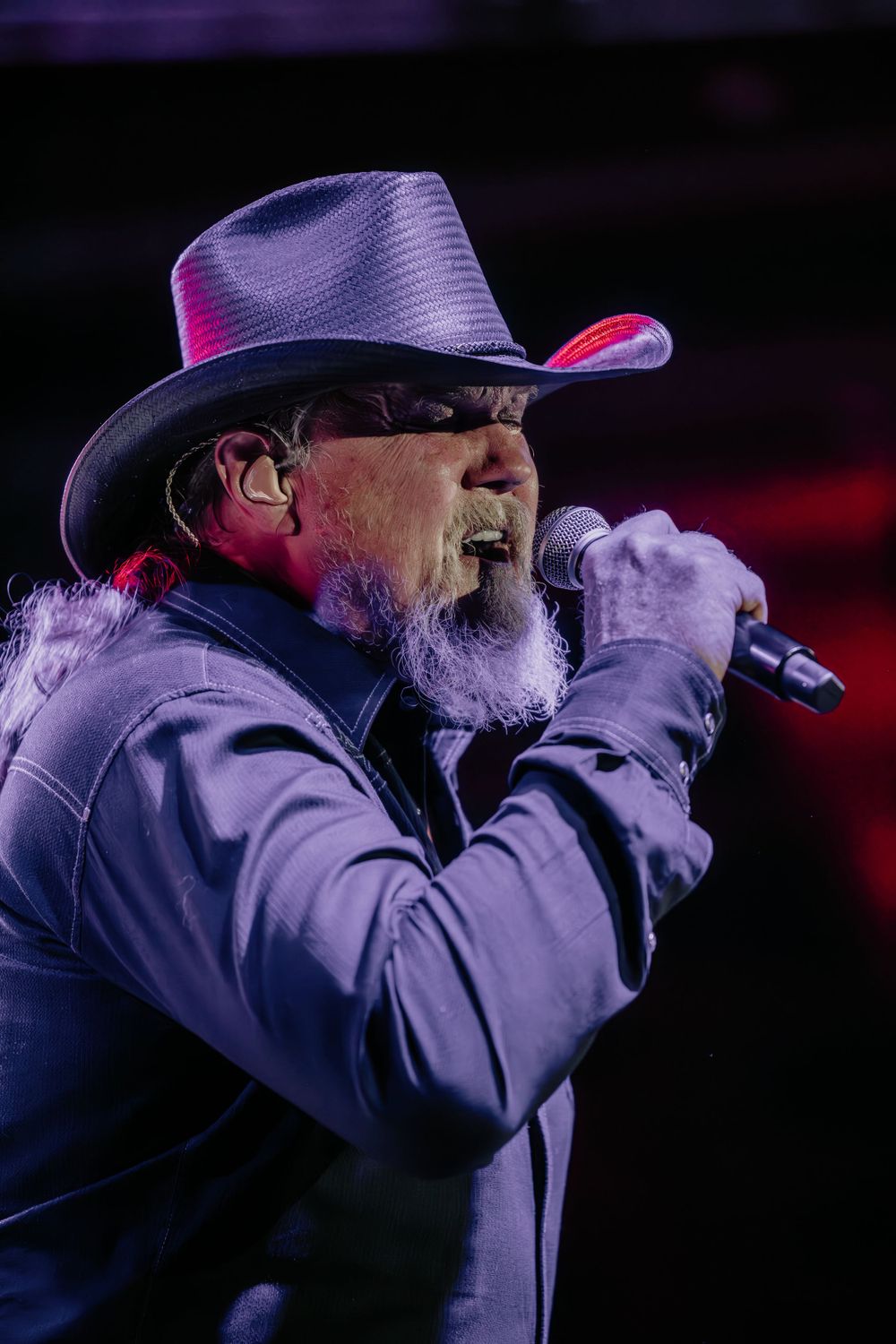 Legendary presence, Trace Adkins embodies true Southern grit. Captured by High Horse Imagery, your Country Music Photographer.