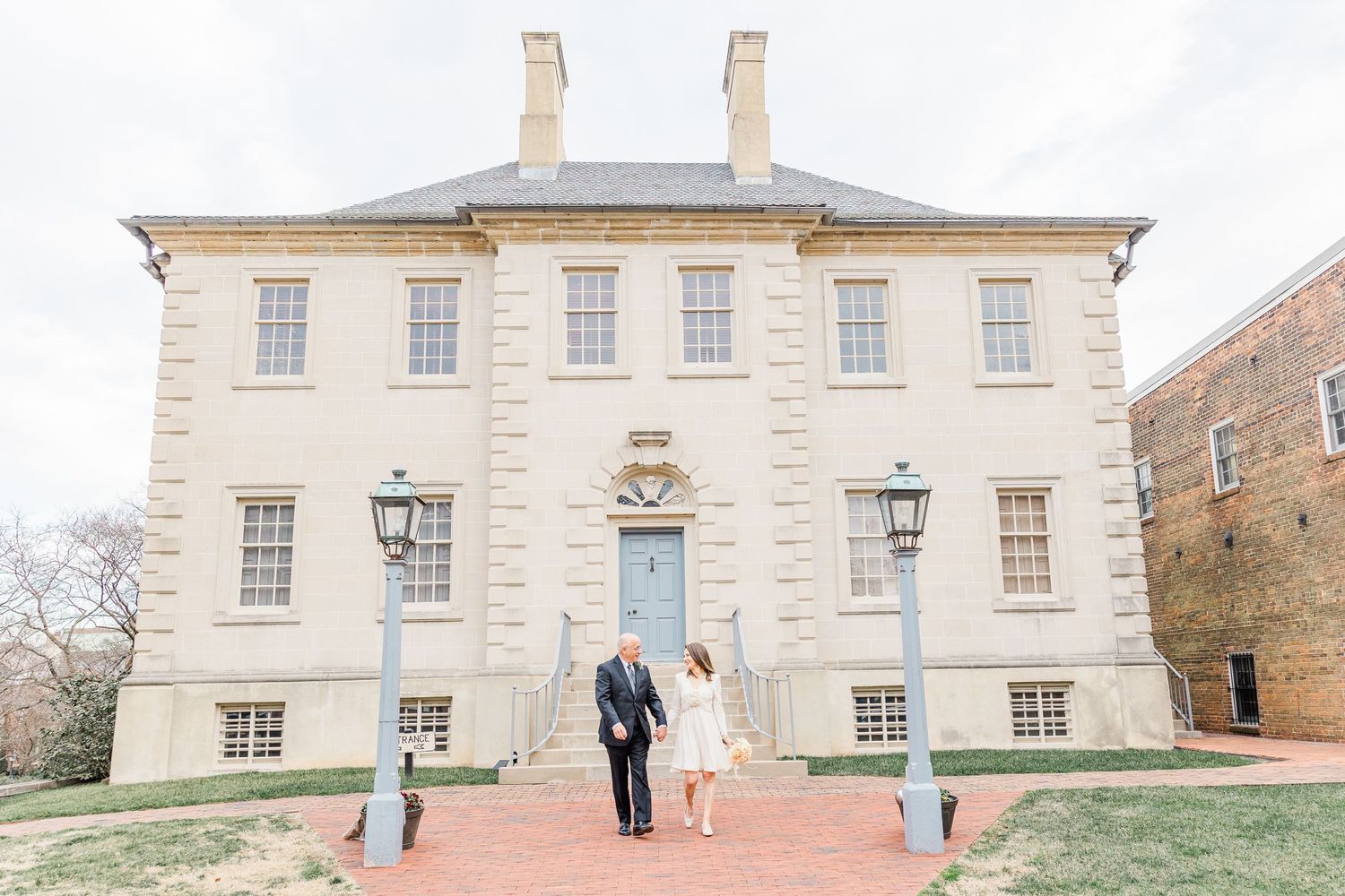 OLD TOWN ALEXANDRIA VIRGINIA ELOPEMENT PICTURES
