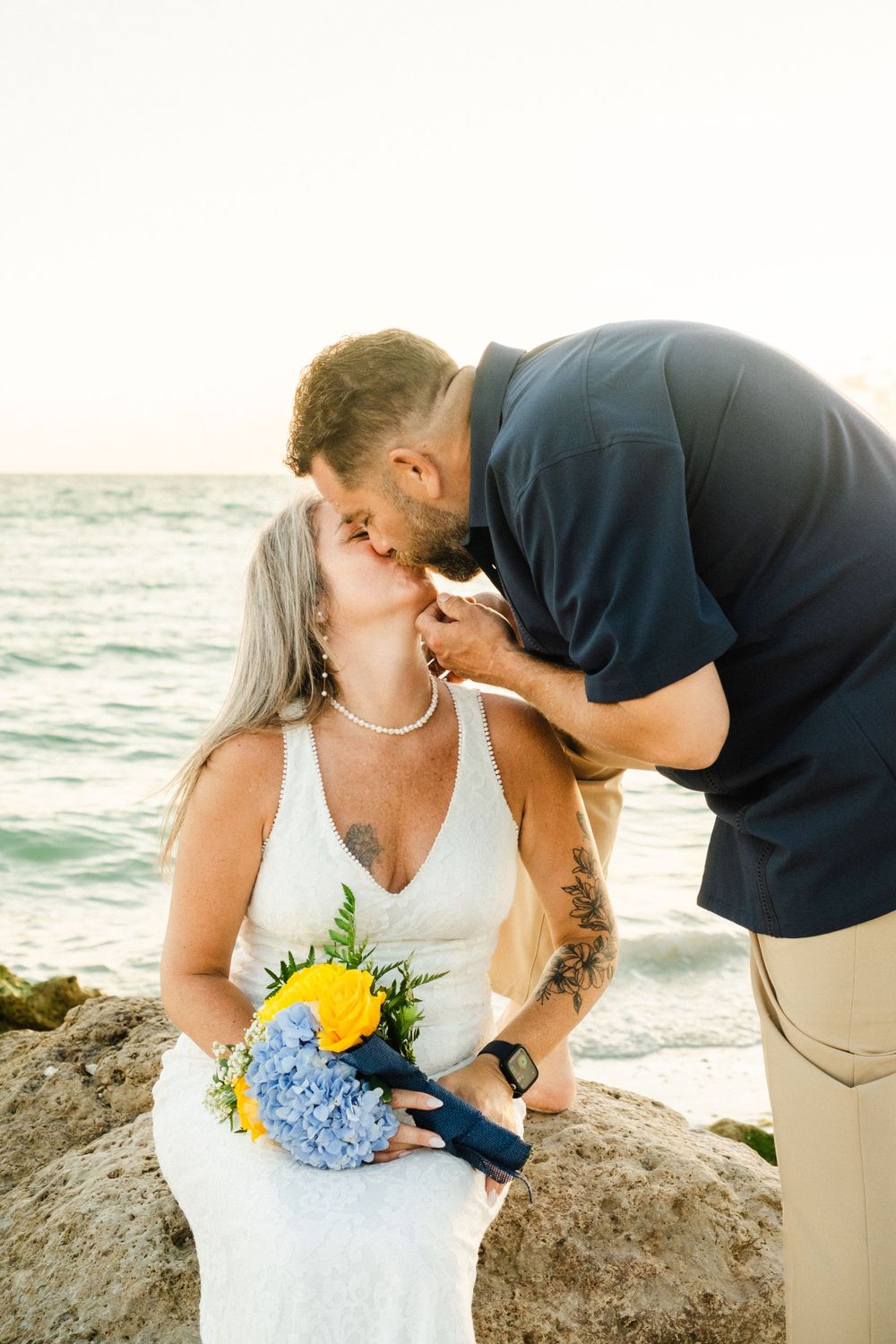 Florida Beach Wedding Photography Golden Hour Treasure Island