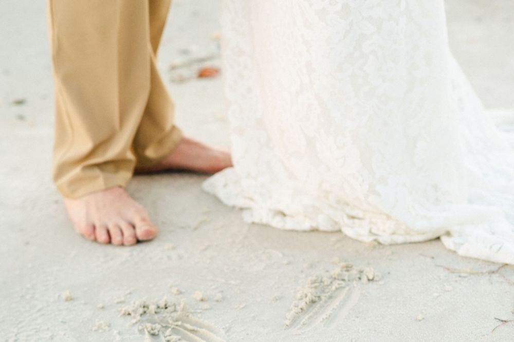 Florida Beach Wedding Photography Golden Hour Treasure Island