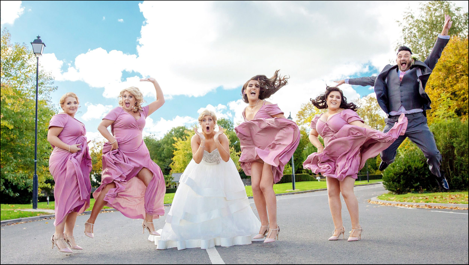 The jump shot!!  Johnstown House, Enfield, County Meath