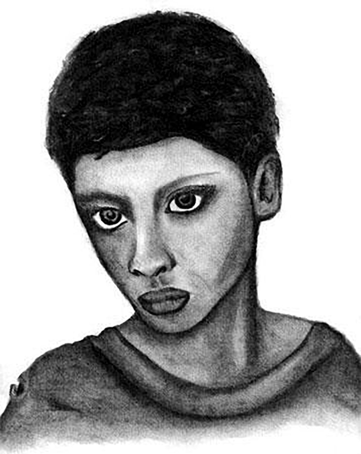 charcoal portrait