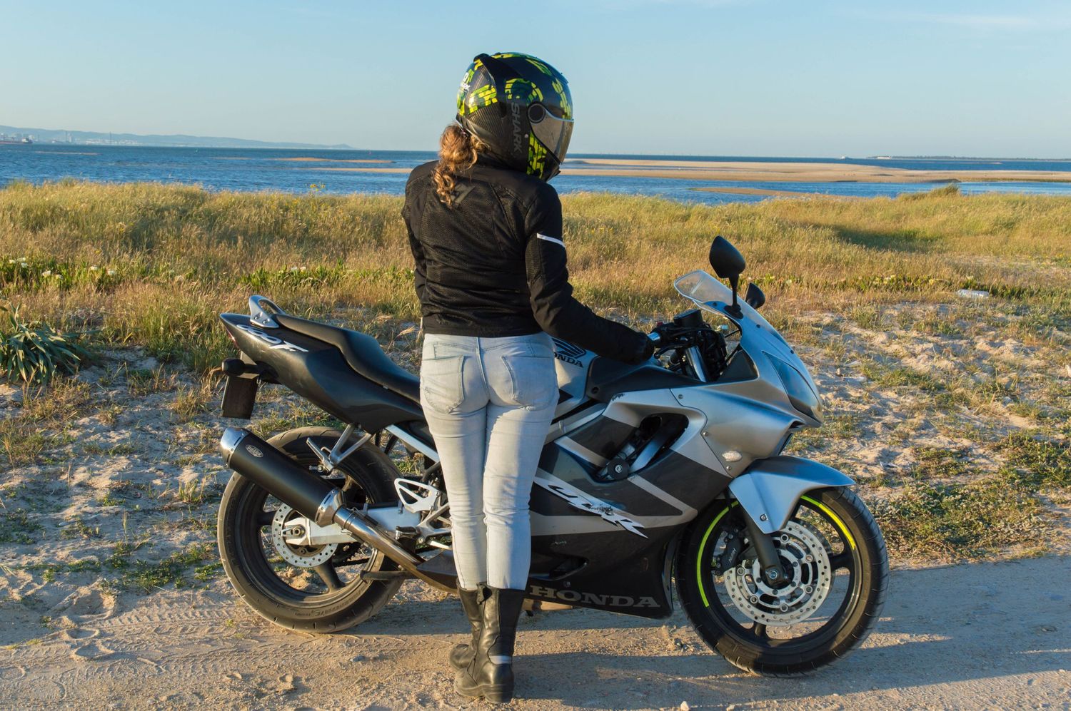 motorbike portrait