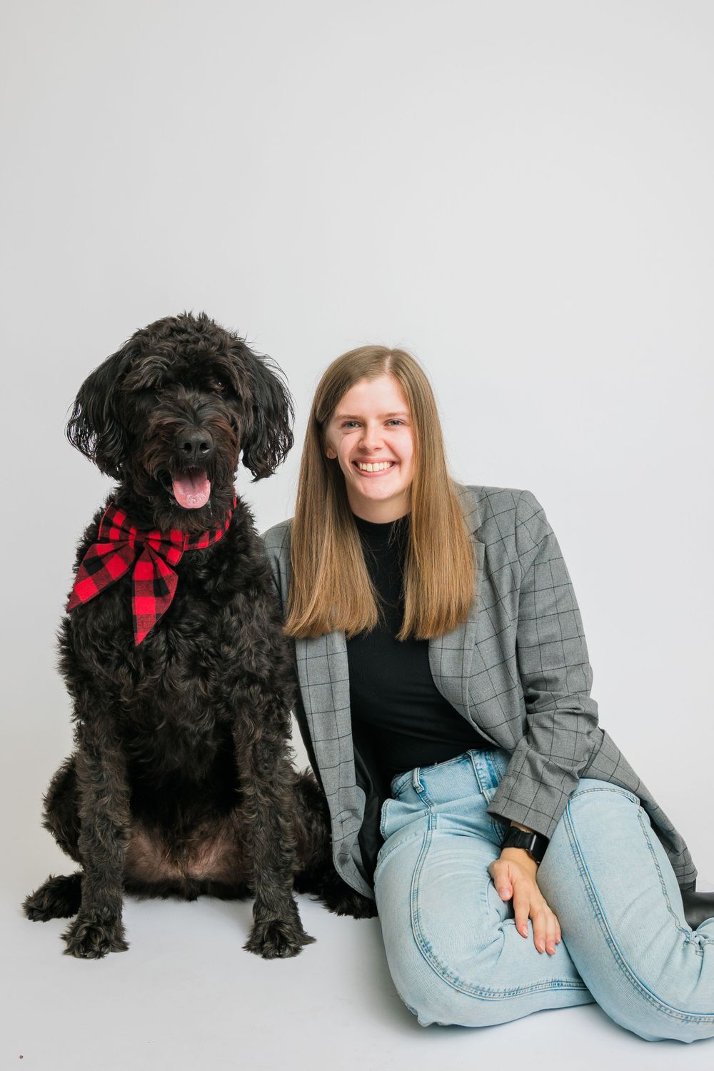 Pet Photography in midwest Oxford Iowa in sage and ivy studio