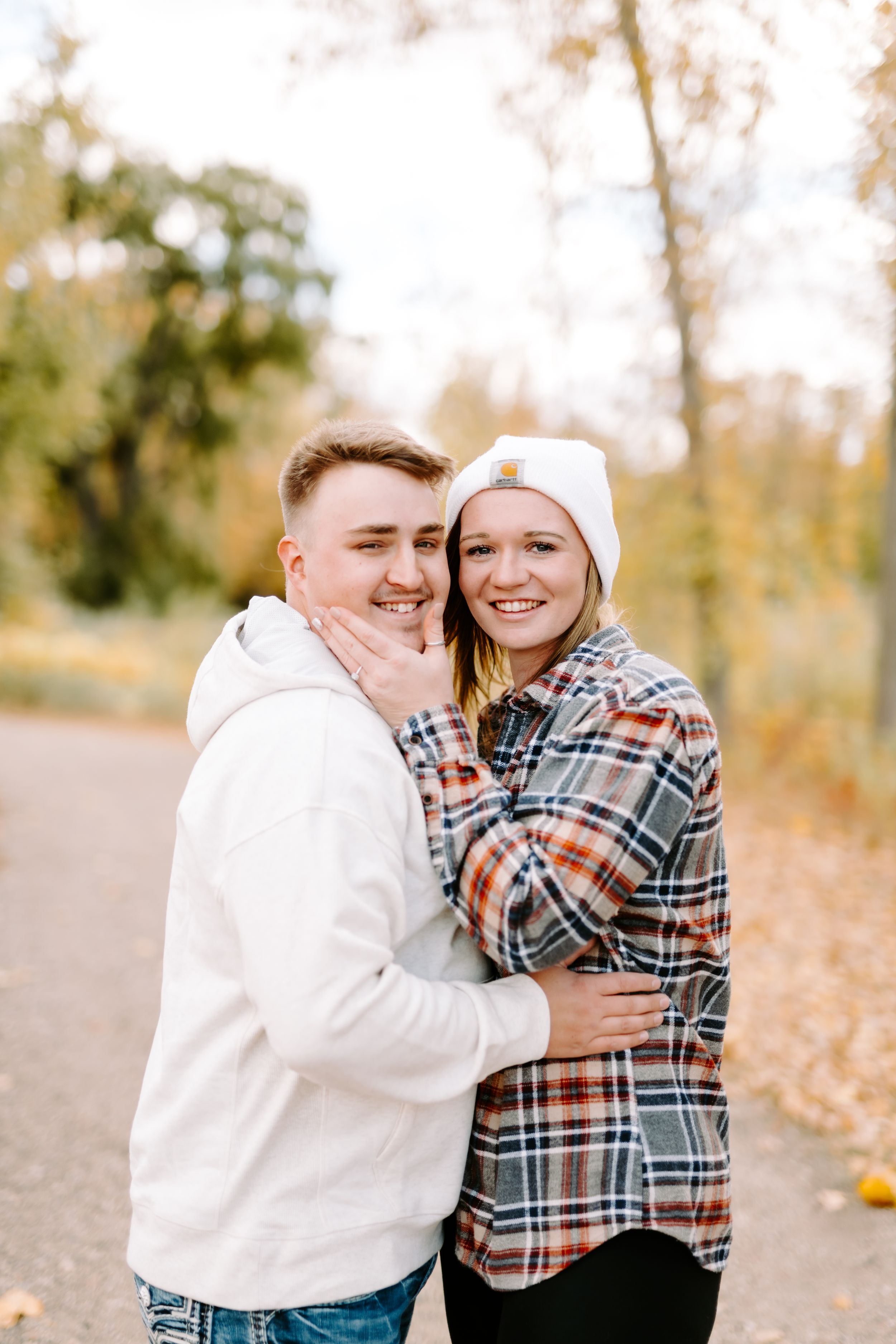 Minnesota Proposal Just Engaged Hayley Faith Photo