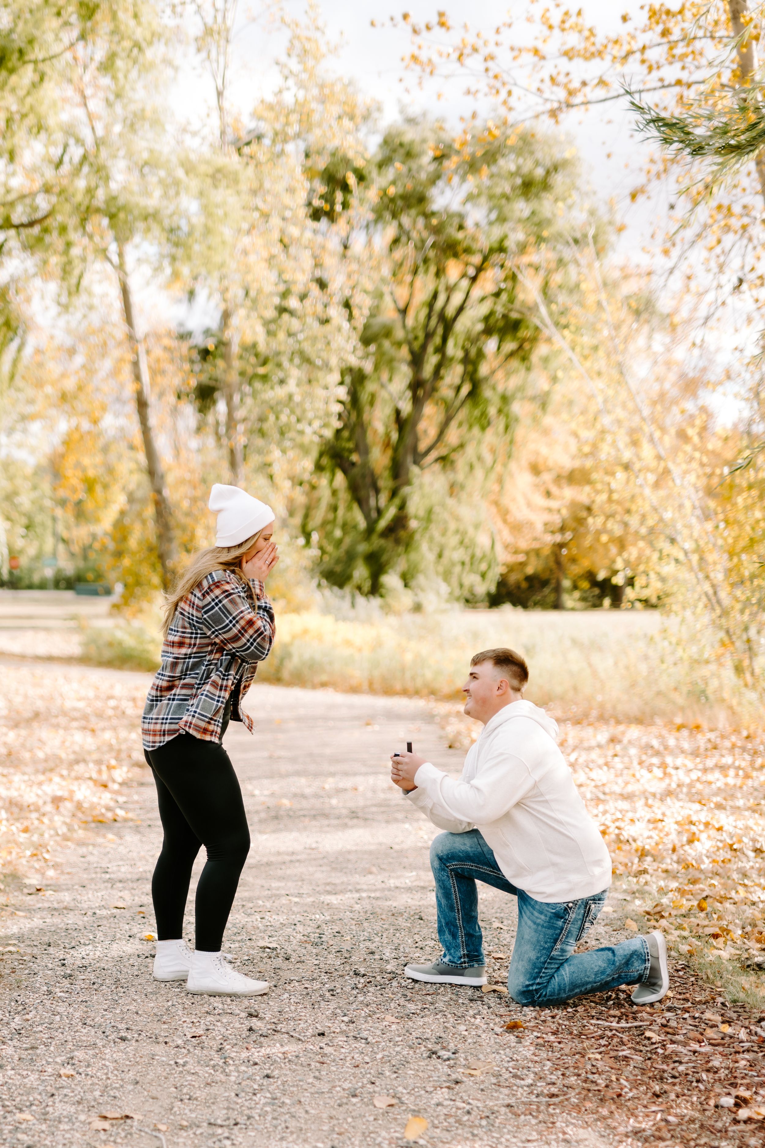 Proposal Minnesota Engaged Hayley Faith Photo