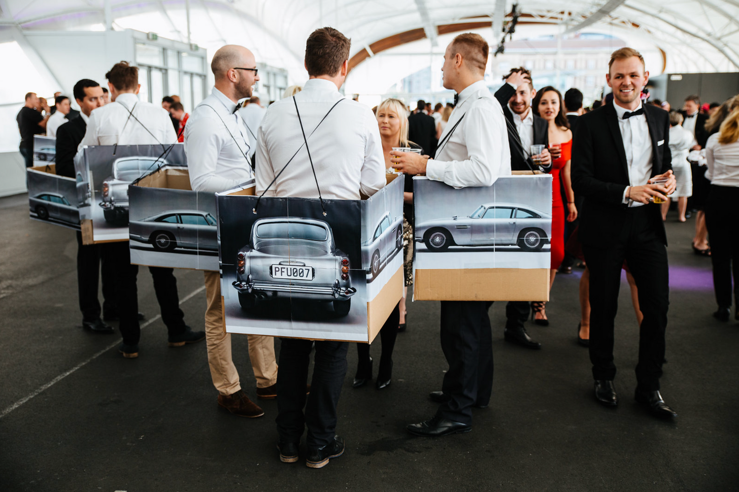 Westpac christmas party event at the cloud viaduct Auckland