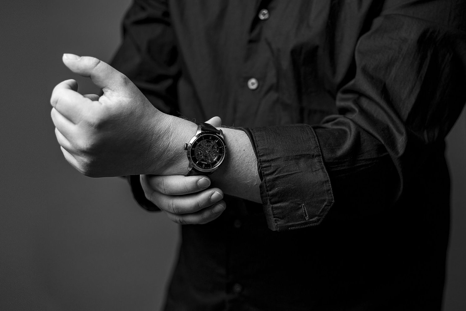 Detail shot of male boudoir session Ogden Utah