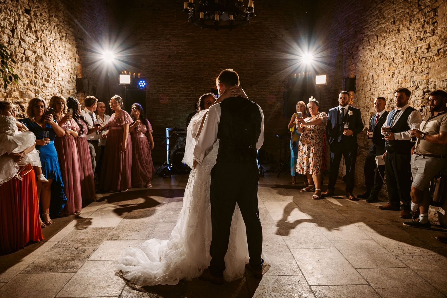 First Dance Bride and Groom Stone Barn The Cotswolds