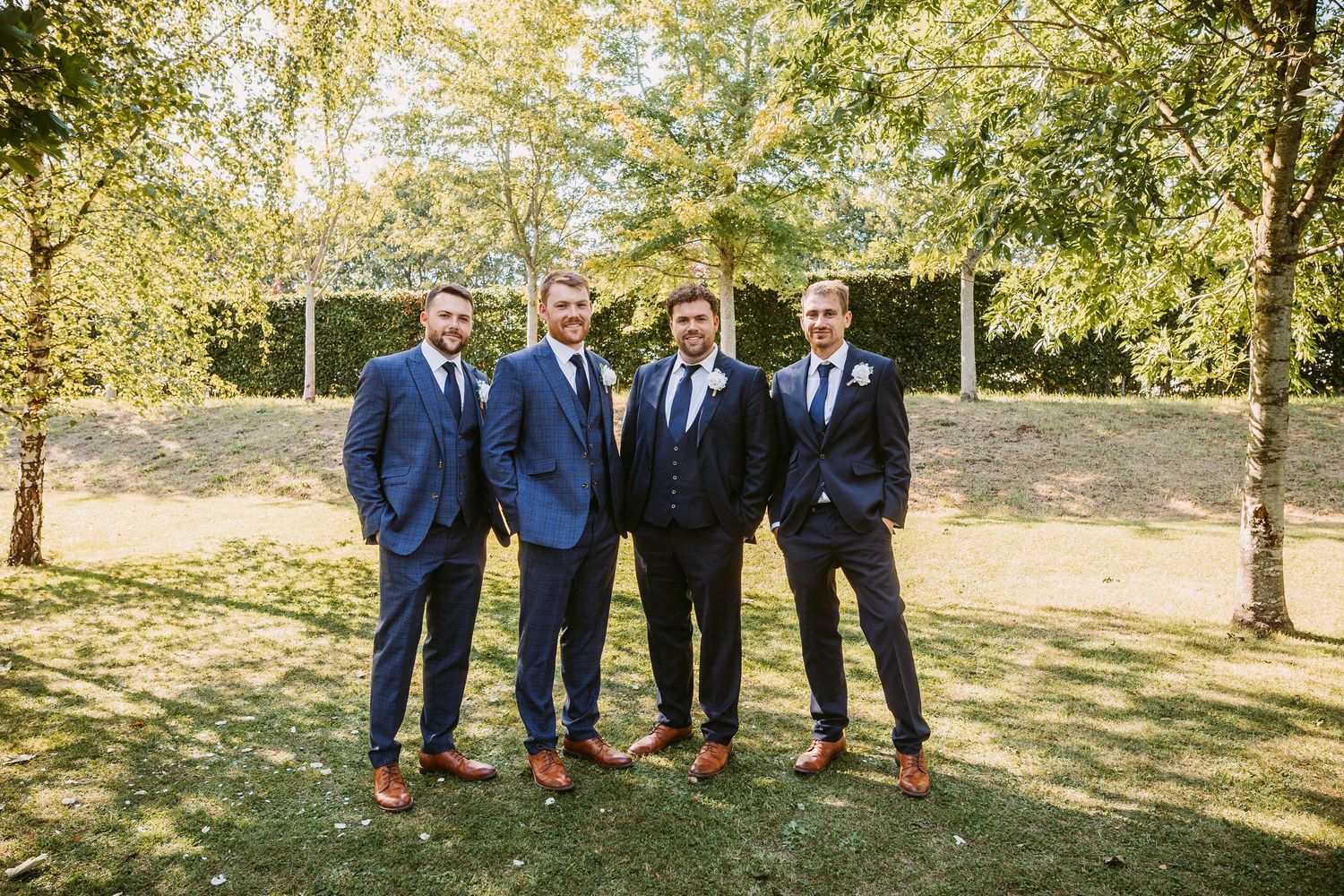 Groom with Groomsmen