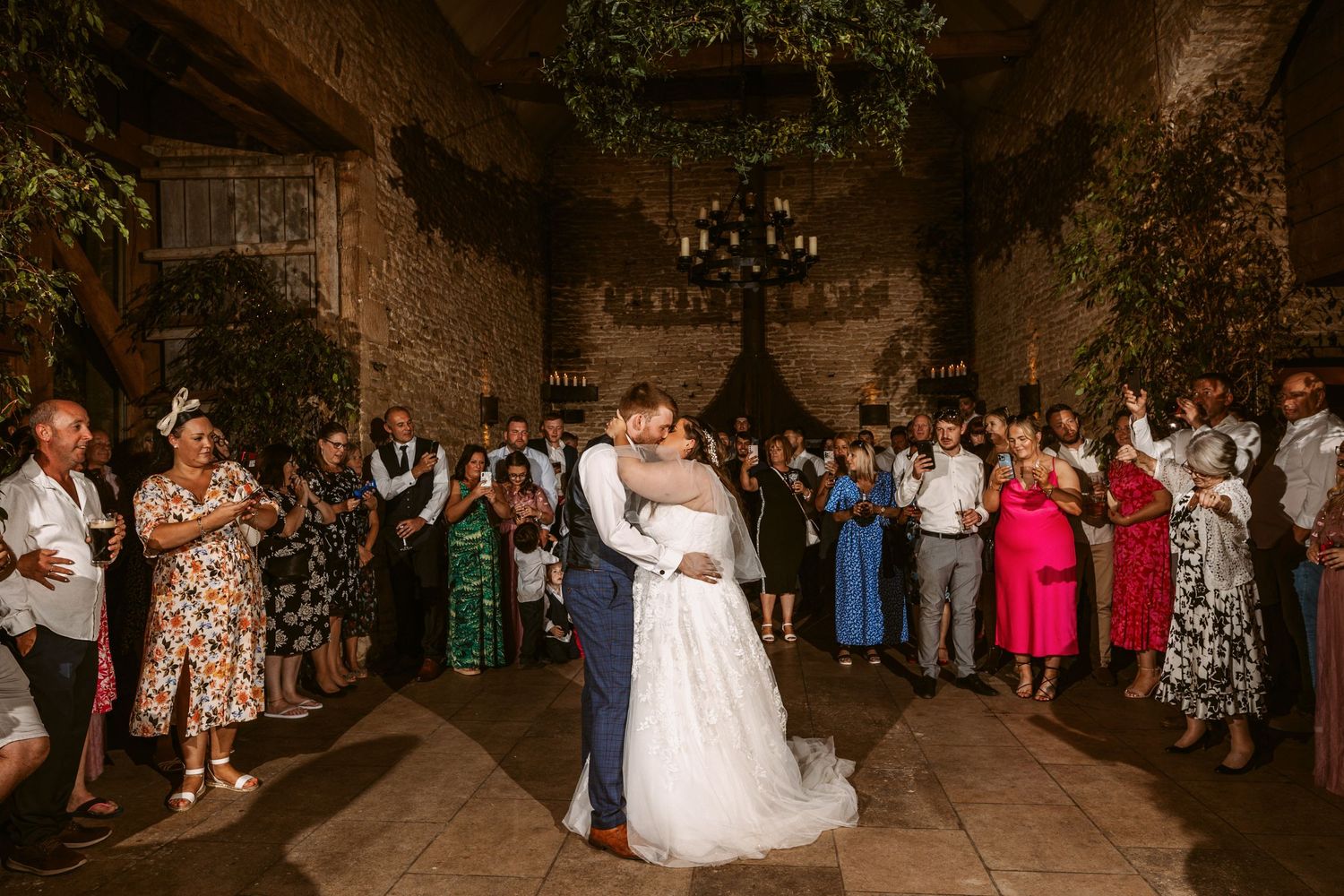 First Dance Bride and Groom Stone Barn The Cotswolds