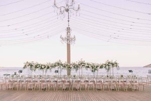 Wedding Flower Decoration on Sifnos Island captured by George Nafpliotis