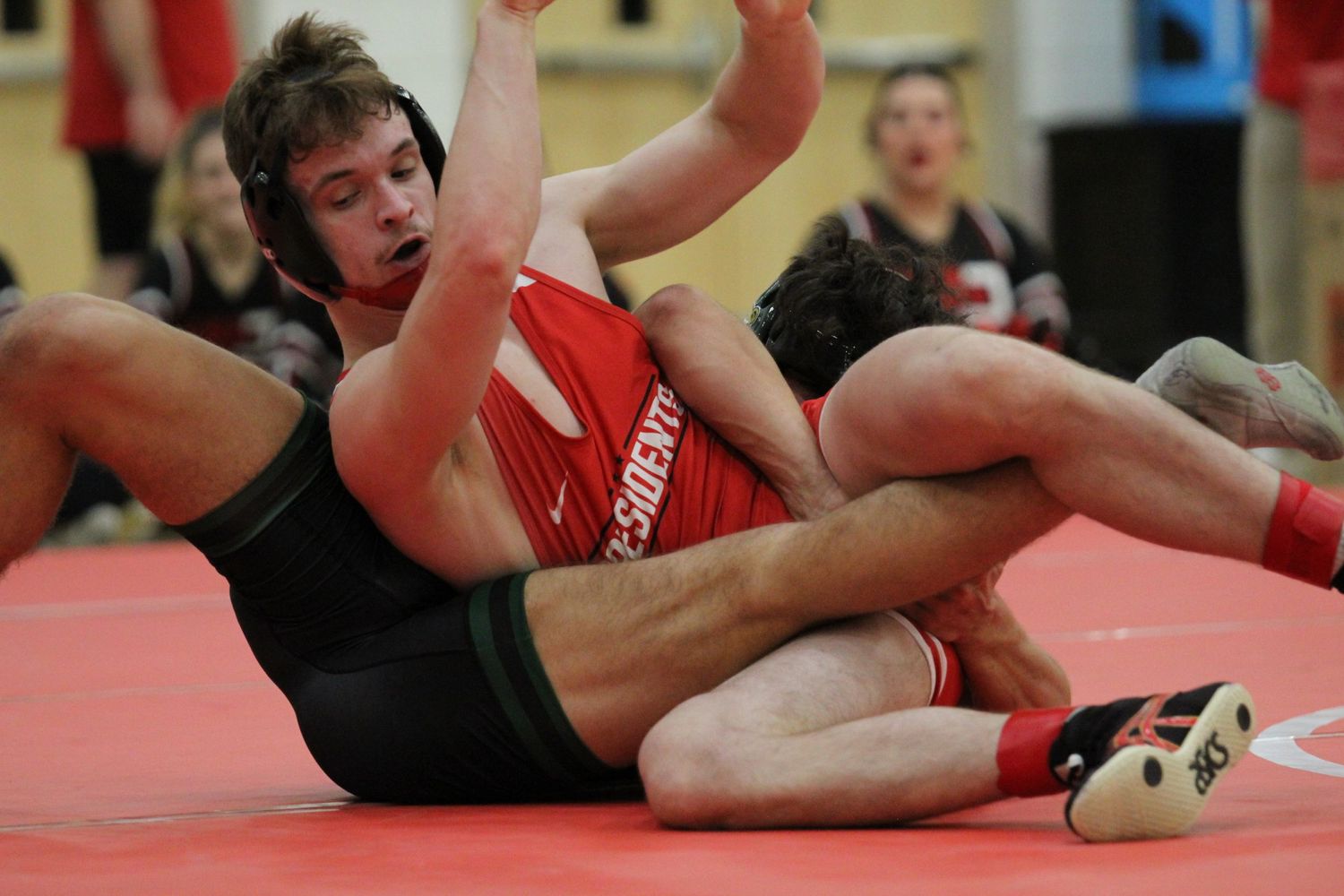 wrestlers wrestling