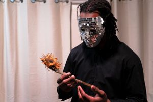 "Masks" by Darius Boamah (2022)