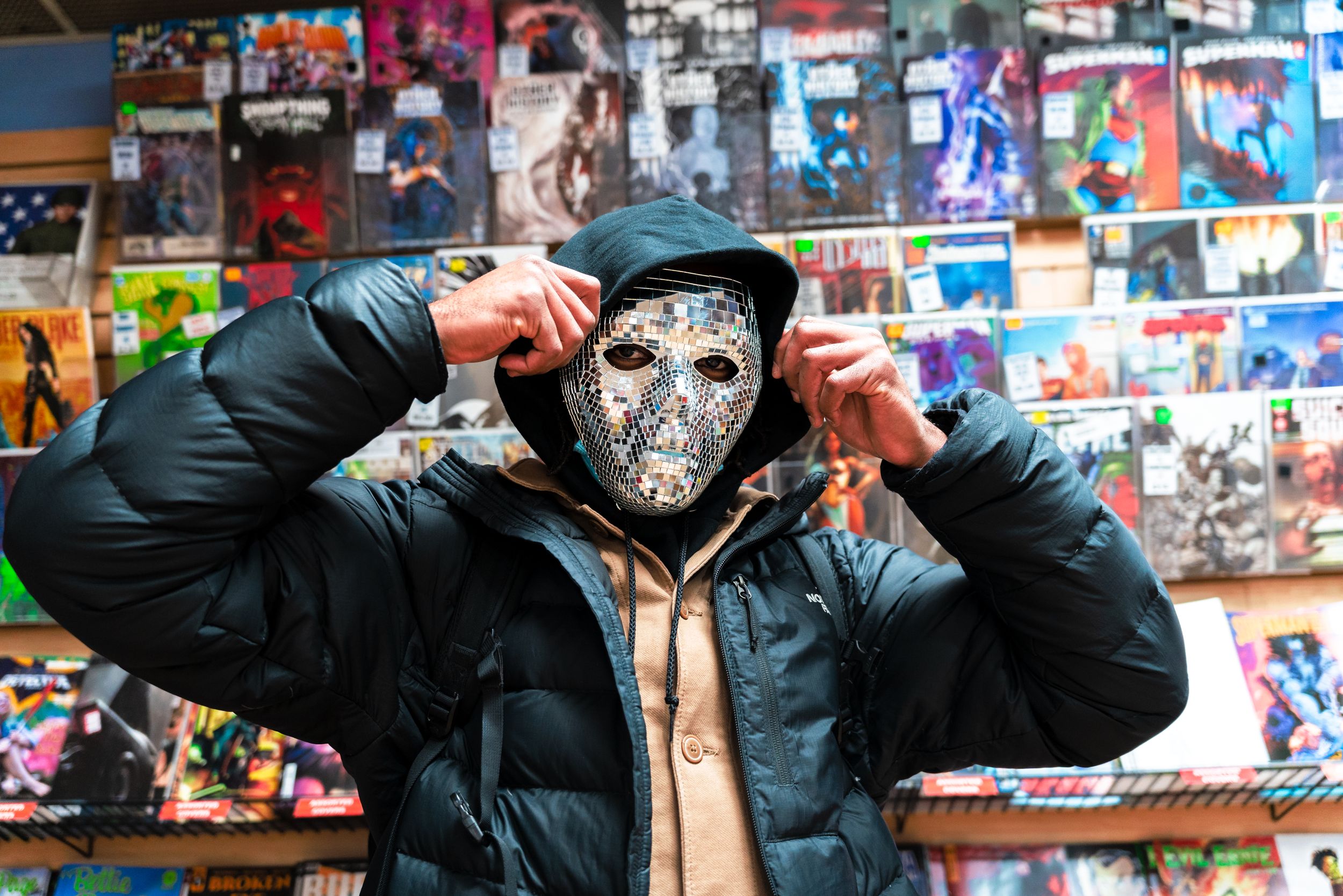 "Masks" by Darius Boamah (2022)